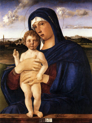 Madonna com o filho da bênção