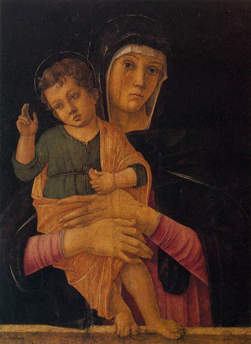 Madonna com a bênção de uma criança