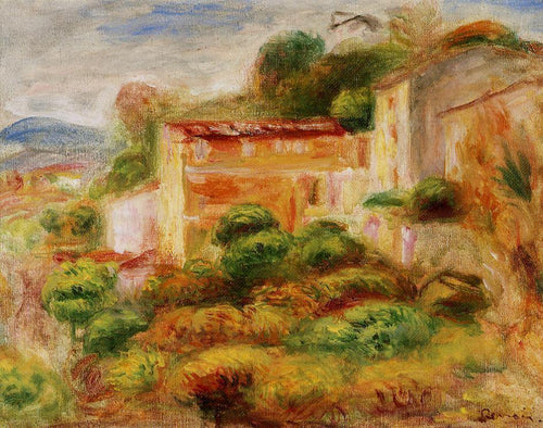 The House Of The Post (Pierre-Auguste Renoir) - Reprodução com Qualidade Museu