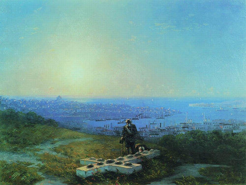 Monte Malakhov (Ivan Aivazovsky) - Reprodução com Qualidade Museu
