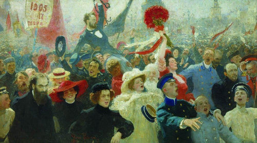 Manifestação em 17 de outubro de 1905