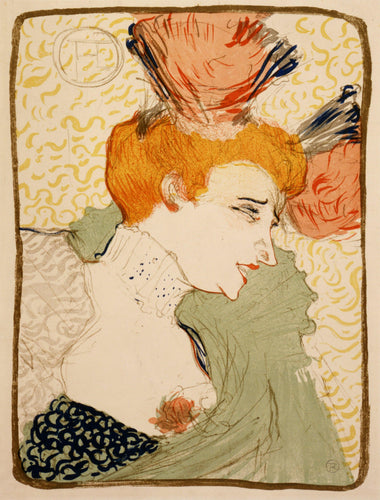 Marcelle Lender (Henri de Toulouse-Lautrec) - Reprodução com Qualidade Museu