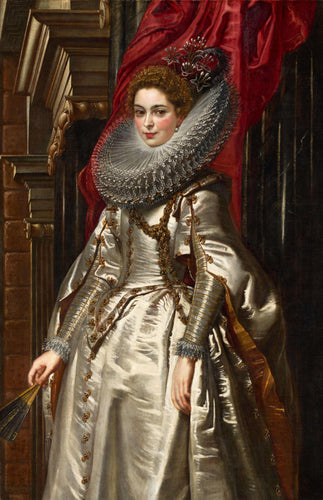 Marchesa Brigida Spinola Doria (Peter Paul Rubens) - Reprodução com Qualidade Museu