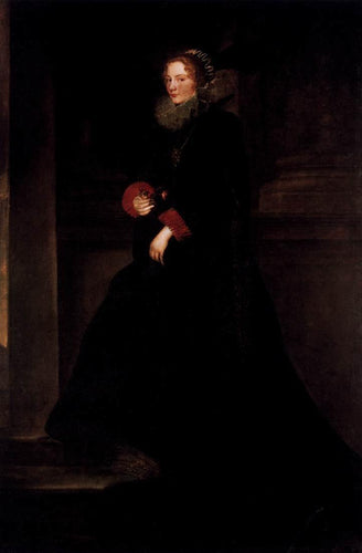 Marchesa Geronima Spinola (Anthony van Dyck) - Reprodução com Qualidade Museu