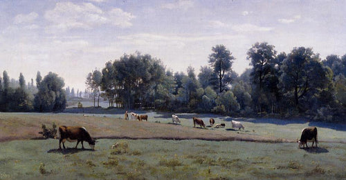 Marcoussis vacas pastando