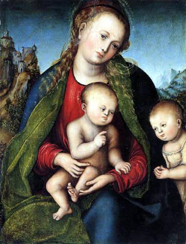 Virgem Maria com o Menino e São João Batista