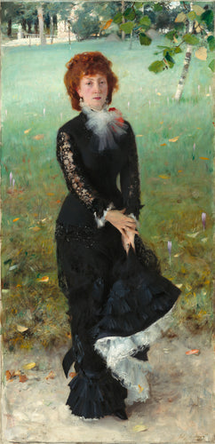 Marie Buloz Pailleron - Madame Edouard Pailleron (John Singer Sargent) - Reprodução com Qualidade Museu