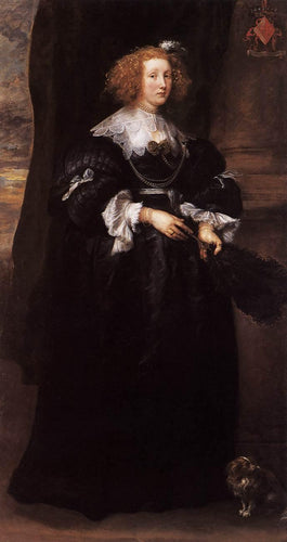 Marie de Raet (Anthony van Dyck) - Reprodução com Qualidade Museu
