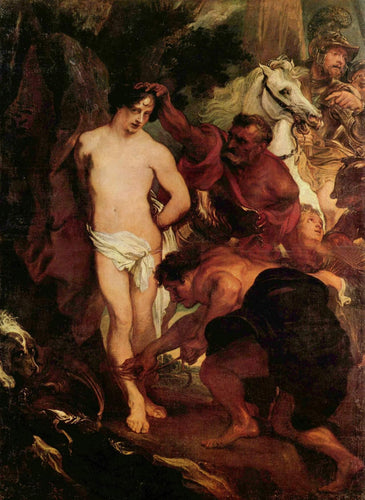Martírio de São Sebastião (Anthony van Dyck) - Reprodução com Qualidade Museu