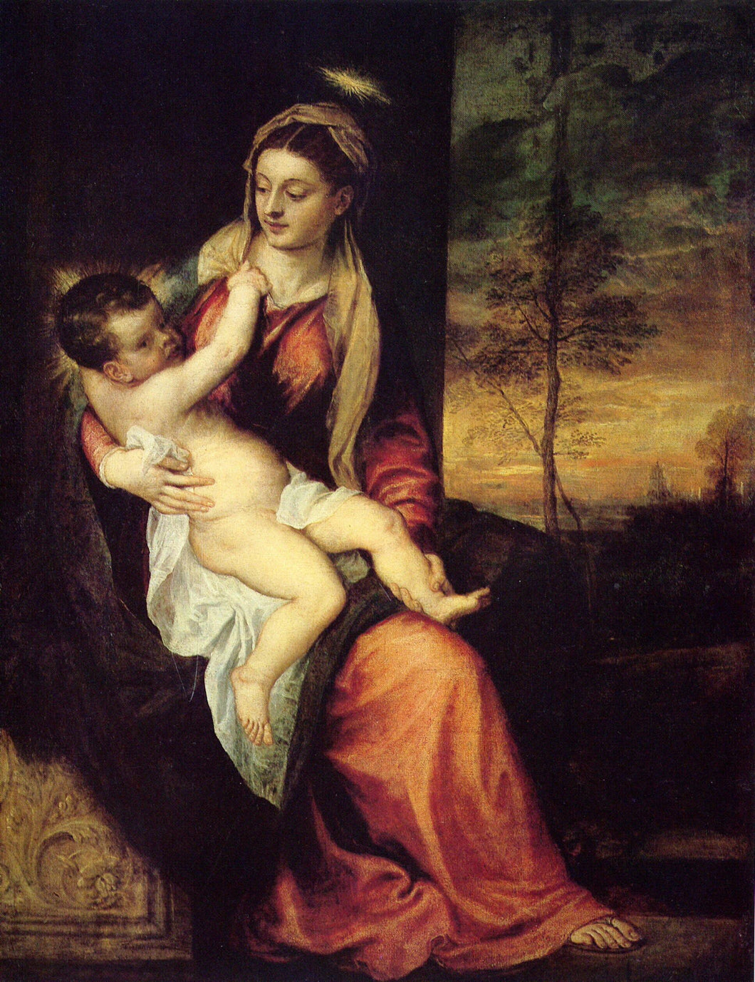 Maria com o Menino Jesus