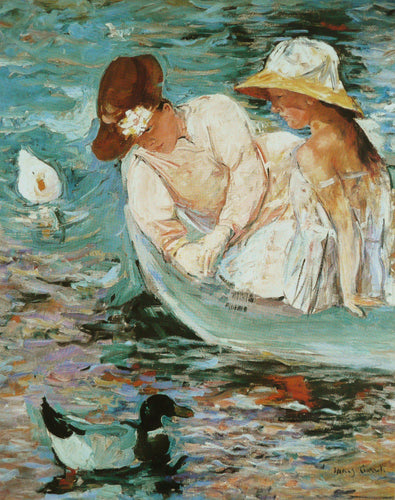 Horário de verão (Mary Cassatt) - Reprodução com Qualidade Museu
