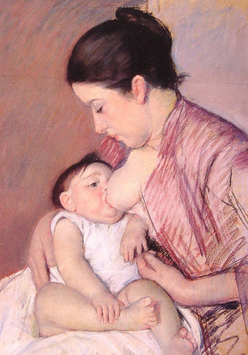 Maternidade (Mary Cassatt) - Reprodução com Qualidade Museu