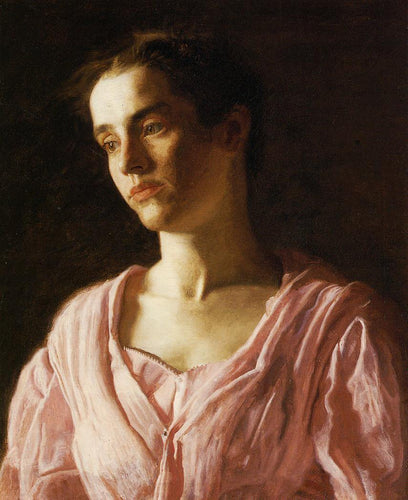 Retrato de Maud Cook (Thomas Eakins) - Reprodução com Qualidade Museu