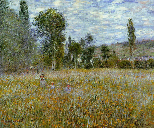 Prado (Claude Monet) - Reprodução com Qualidade Museu