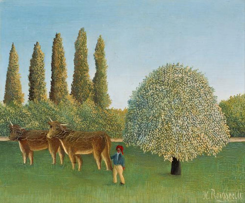 Meadowland (Henri Rousseau) - Reprodução com Qualidade Museu