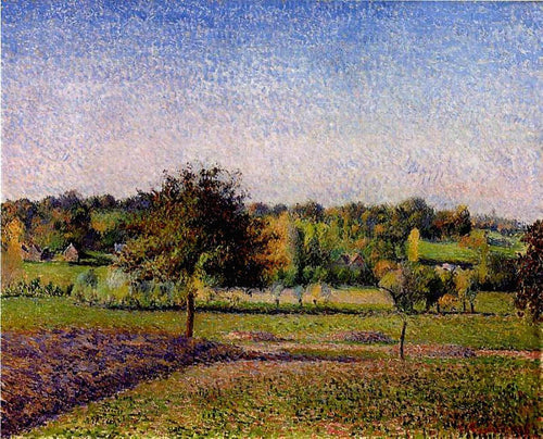 Meadows At Eragny (Camille Pissarro) - Reprodução com Qualidade Museu