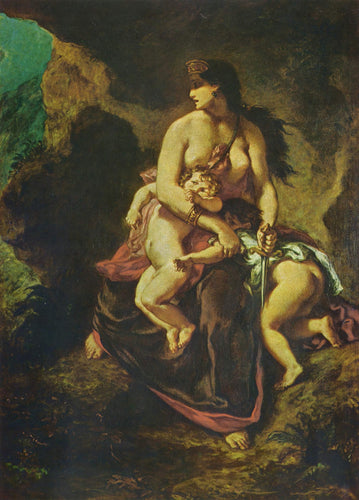 Medea (Eugene Delacroix) - Reprodução com Qualidade Museu