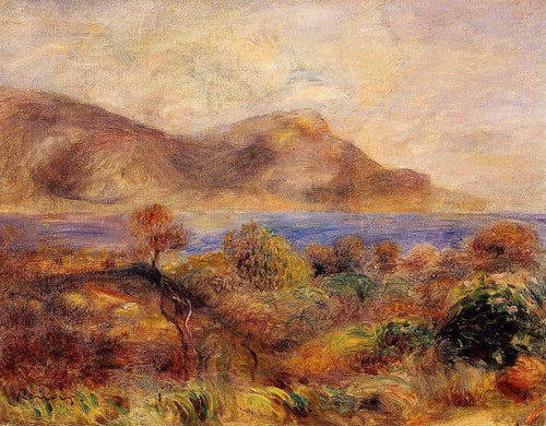 Paisagem mediterrânea (Pierre-Auguste Renoir) - Reprodução com Qualidade Museu