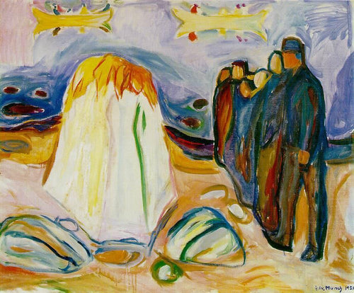 Reunião (Edvard Munch) - Reprodução com Qualidade Museu