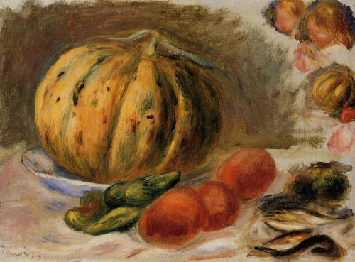 Melão e tomate (Pierre-Auguste Renoir) - Reprodução com Qualidade Museu