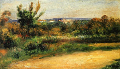 Paisagem do meio-dia (Pierre-Auguste Renoir) - Reprodução com Qualidade Museu