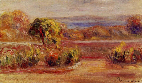 Paisagem do meio-dia (Pierre-Auguste Renoir) - Reprodução com Qualidade Museu