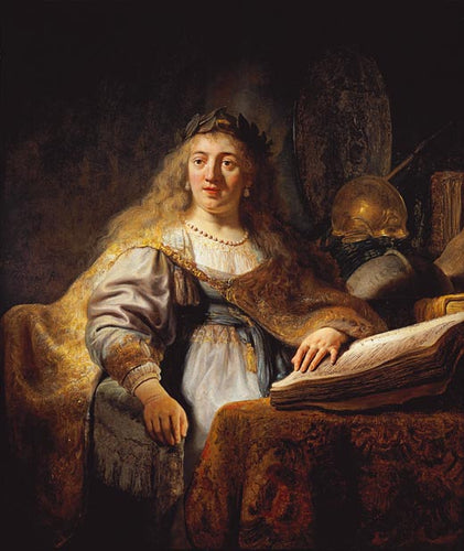 Minerva (Rembrandt) - Reprodução com Qualidade Museu