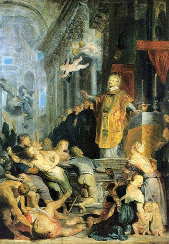 Milagre de Santo Inácio de Loyola (Peter Paul Rubens) - Reprodução com Qualidade Museu