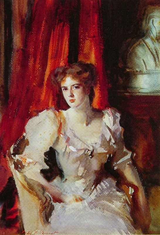 Miss Eden (John Singer Sargent) - Reprodução com Qualidade Museu