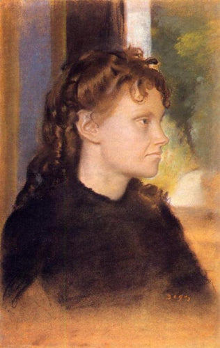 Sra. Theodore Gobillard (Edgar Degas) - Reprodução com Qualidade Museu