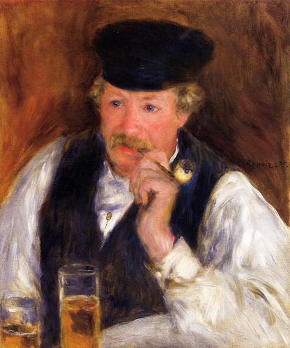 Monsieur Fornaise (Pierre-Auguste Renoir) - Reprodução com Qualidade Museu