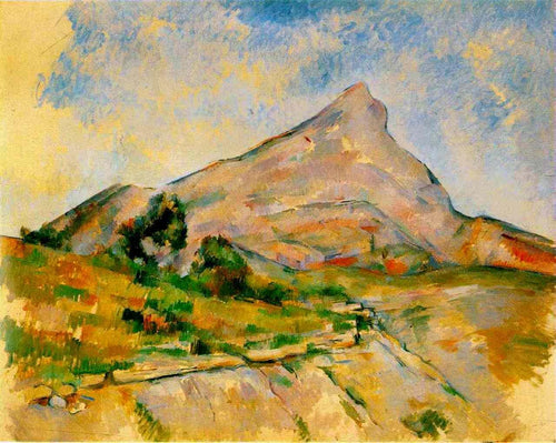 Mont Sainte-Victoire (Paul Cézanne) - Reprodução com Qualidade Museu
