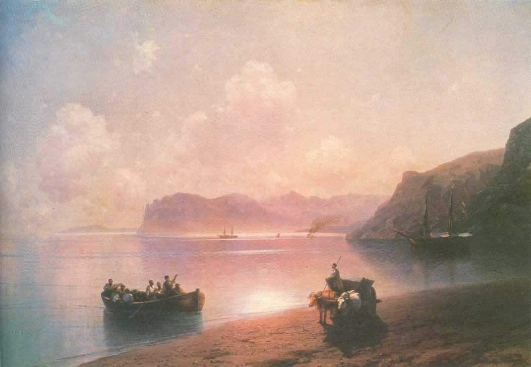 Manhã No Mar (Ivan Aivazovsky) - Reprodução com Qualidade Museu