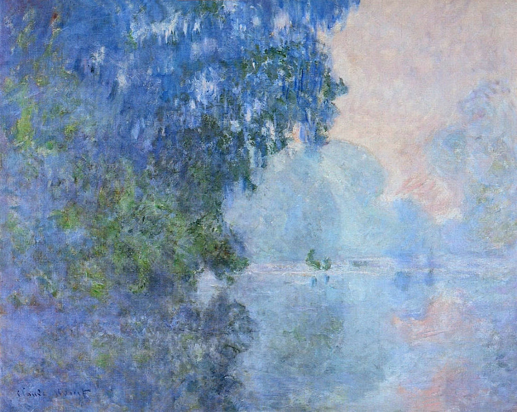 Manhã no Sena (Claude Monet) - Reprodução com Qualidade Museu