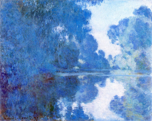 Manhã no Sena (Claude Monet) - Reprodução com Qualidade Museu