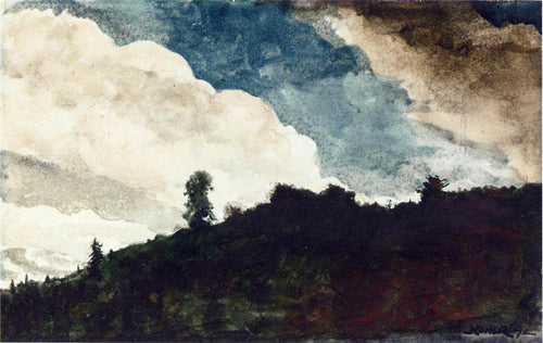 Manhã - A Névoa Matinal (Winslow Homer) - Reprodução com Qualidade Museu