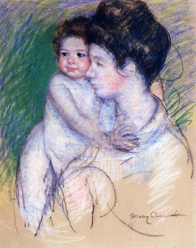 Maternidade (Mary Cassatt) - Reprodução com Qualidade Museu