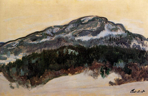 Monte Kolsaas, Noruega (Claude Monet) - Reprodução com Qualidade Museu