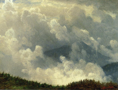 Mountain Mist (Albert Bierstadt) - Reprodução com Qualidade Museu