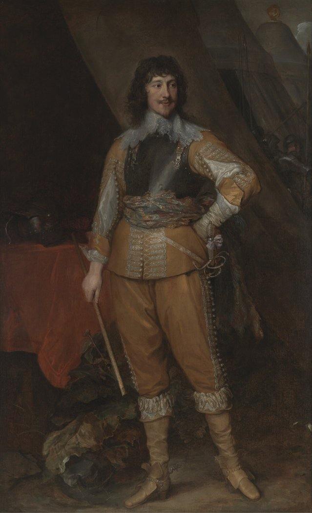 Mountjoy Blount, conde de Newport (Anthony van Dyck) - Reprodução com Qualidade Museu