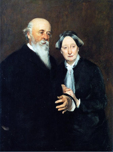 Sr. e Sra. John W. Field (John Singer Sargent) - Reprodução com Qualidade Museu