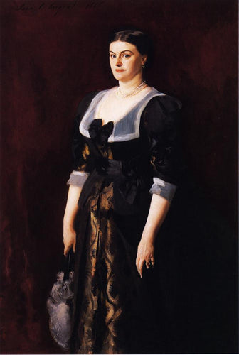 Sra. Alice Mason (John Singer Sargent) - Reprodução com Qualidade Museu