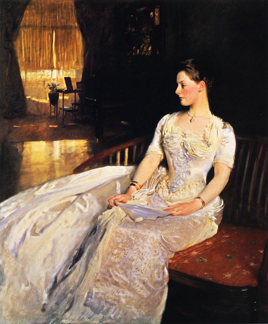 Sra. Cecil Wade (John Singer Sargent) - Reprodução com Qualidade Museu