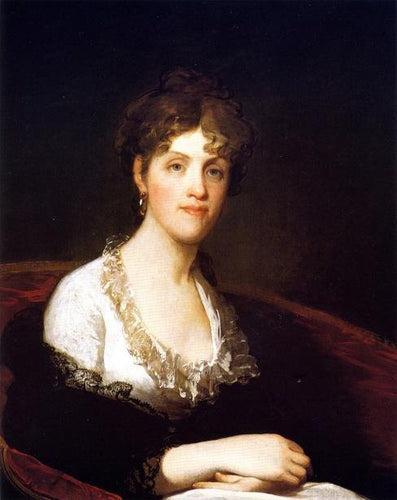 Sra. Edward Pennington (Gilbert Stuart) - Reprodução com Qualidade Museu