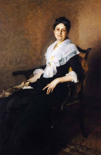 Sra. Henry Marquand (John Singer Sargent) - Reprodução com Qualidade Museu