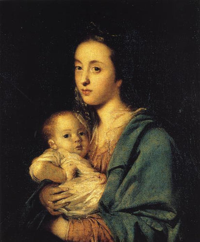 Sra. Joseph Martin e seu filho Charles