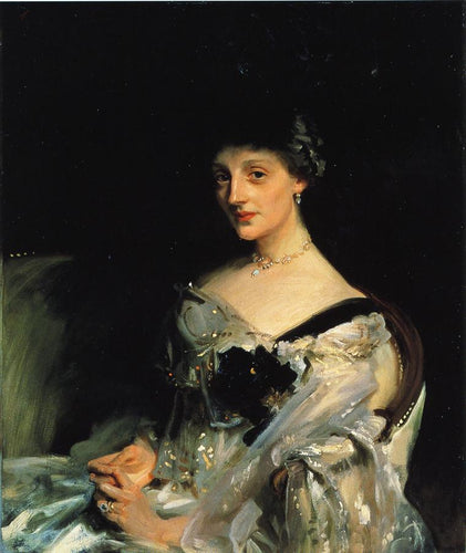 Sra. Philip Leslie Agnew (John Singer Sargent) - Reprodução com Qualidade Museu