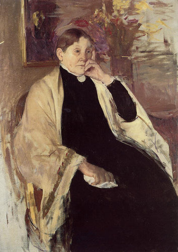 Sra. Robert S. Cassatt (Mary Cassatt) - Reprodução com Qualidade Museu