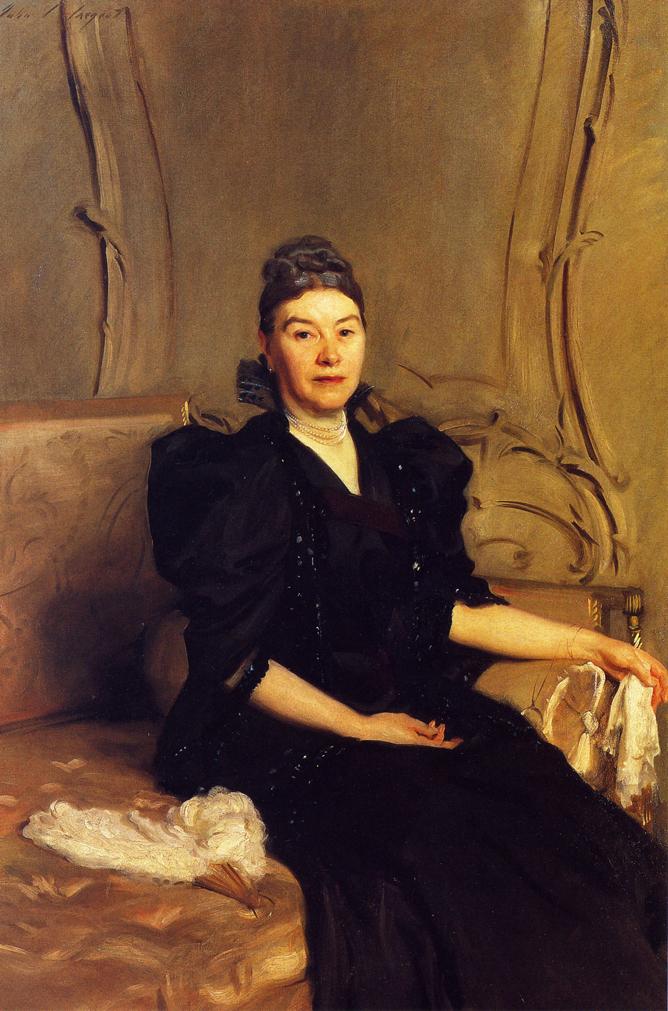 Sra. Robertson (John Singer Sargent) - Reprodução com Qualidade Museu