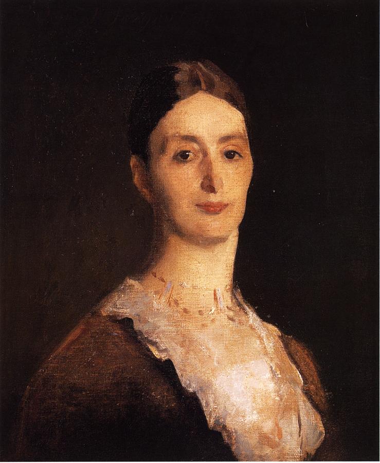 Sra. Thomas Edward Vickers (John Singer Sargent) - Reprodução com Qualidade Museu